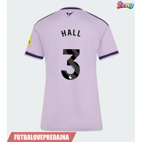 Lacne Ženy Futbalové dres Newcastle United Lewis Hall #3 2026-27 Krátky Rukáv - Tretina